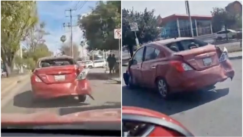 Automovilista huye tras arrollar a motociclista y es perseguido por ...